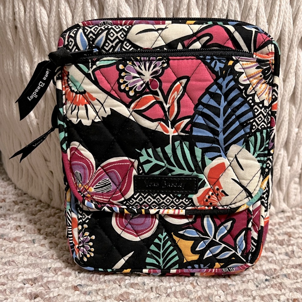 NWT Vera Bradley Kauai Floral RFID Mini Hipster